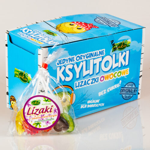 LIZAKI BEZ CUKRU OWOCOWE KSYLITOLKI 5 szt.